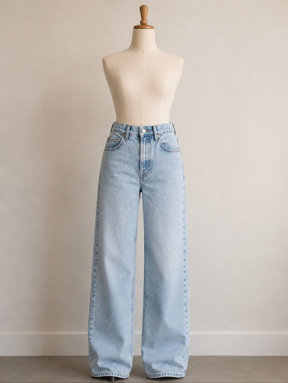 Levi's Ribcage Straight Ankle High Rise Jeans Light Wash W27 L29 - Picture 2 of 8